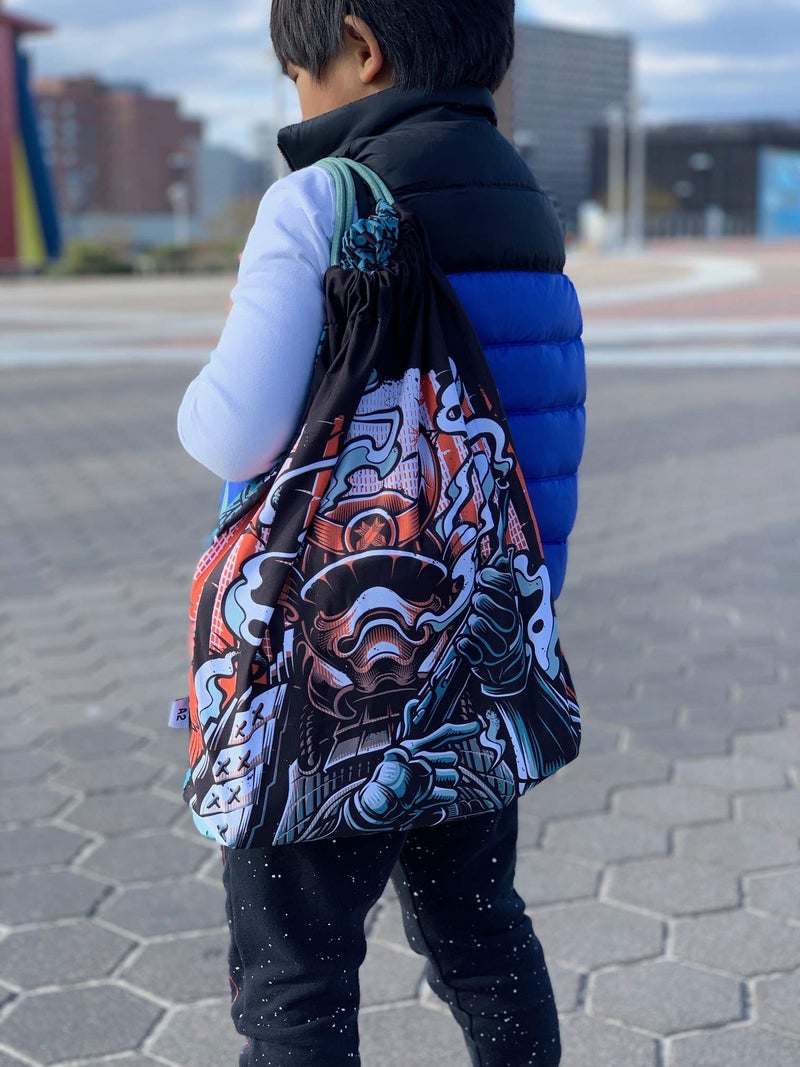 Ronin Brand Shogun Heishi GI Backpack - Ronin Draw String Backpack â€“ Uniform String Bag for Karate, Judo and Martial Arts â€“ Portable and Practical Design - Image 3